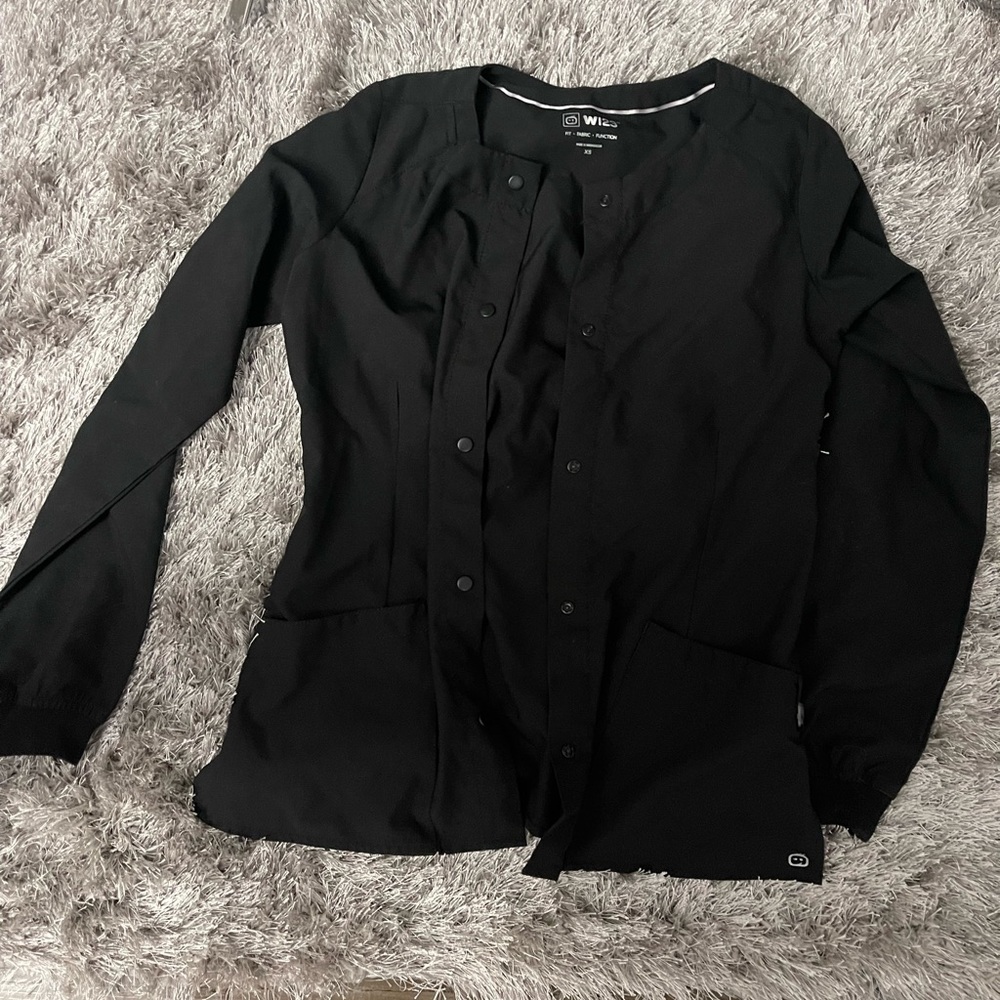 Wink black lab coat